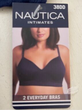 Nautica Women's Seamless Everyday Bra in Navy